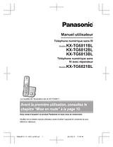 Panasonic KXTG6821BL Mode D’Emploi