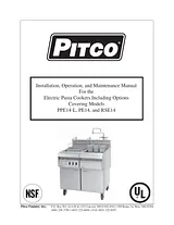 Pitco Frialator and RSE14 Manuel D’Utilisation