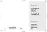 Clarion MAX667VD Manuel D’Utilisation