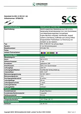 Sks Hirschmann Safety test lead [ Banana jack 2 mm - Banana jack 2 mm] 0.25 m White MVL S 25/1 Au 975694707 데이터 시트