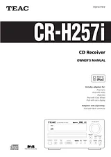 TEAC CR-H257I ユーザーズマニュアル