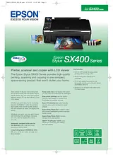 Epson Stylus SX400 产品宣传页