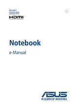 ASUS X751SA Manual De Usuario