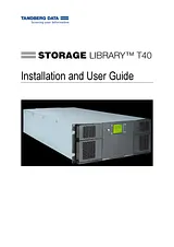 Tandberg Data StorageLibrary T40+, 24 slots, 1xLTO-3 8136-LTO 사용자 설명서
