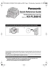 Panasonic KXFLB881E Operating Guide