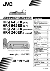 JVC HR-J645EK Справочник Пользователя