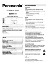 Panasonic SCPM50D Bedienungsanleitung