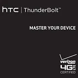 HTC Thunderbolt 사용자 설명서