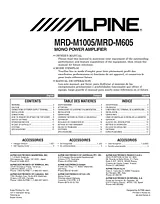 Alpine MRD-M1005 Owner's Manual