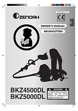 Zenoah BKZ5000DL Manuel D’Utilisation