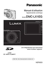 Panasonic DMCLX1EG Operating Guide