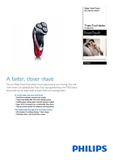 Philips Dry electric shaver PT925 PT925/18 Fascicule