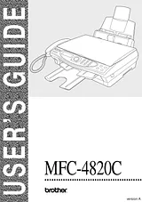 Brother MFC4820C Manual Do Utilizador