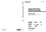 Sony HVR-Z5P Betriebsanweisung