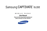 Samsung Captivate Glide Manuel D’Utilisation