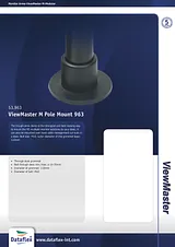 Dataflex ViewMaster M Pole Mount 963 53.963 Leaflet