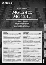 Yamaha MG124C Manual Do Utilizador