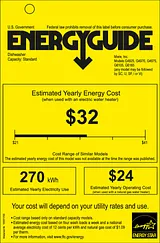 Miele G6165SCVI Guía De Energía