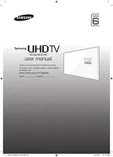 Samsung 48" UHD 4K טלוויזיה חכמה שטוחה JU6000 סדרה 6 Краткое Руководство По Установке