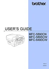 Brother MFC-6490CW User Manual