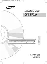 Samsung DVD-HR720 Manual Do Utilizador