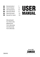 Zanussi ZBM26542XA Manuale Utente