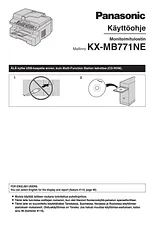 Panasonic KXMB771NE Guía De Operación