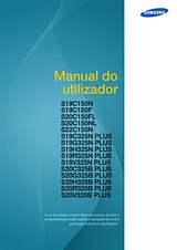 Samsung S19C150F Manual Do Utilizador