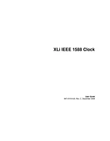 Symmetricom XLi IEEE 1588 사용자 설명서