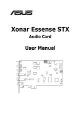 ASUS Xonar Essence STX Справочник Пользователя