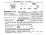 Frigidaire gleq2152ee0 Operating Guide