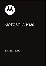 Motorola H730 ユーザーズマニュアル
