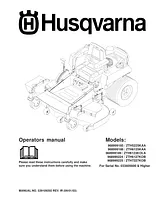 Husqvarna 968999189 / ZTH6123KOLA 사용자 설명서