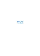 Nokia 2275 Справочник Пользователя