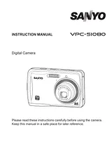 Sanyo xacti vpc-s1080 ユーザーズマニュアル