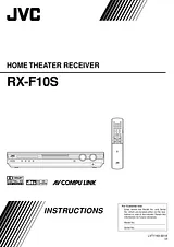 JVC RX-F10S User Manual