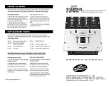 Stanton SK SIX Manual Do Utilizador