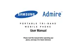 Samsung Admire Manuel D’Utilisation