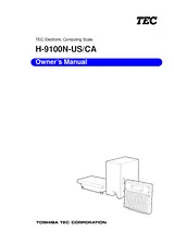 Toshiba H-9100N-CA Manuale Utente