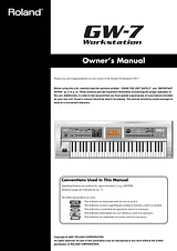 Roland GW-7 Owner's Manual