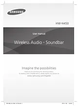 Samsung 290W 2.1Ch Flat Soundbar 
HW-H450 用户手册