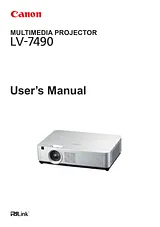 Canon LV-7490 Справочник Пользователя
