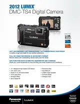 Panasonic DMC-TS4 DMC-TS4A Leaflet