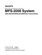Sony MKS-2010 Manual Do Utilizador
