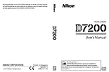 Nikon D7200 ユーザーズマニュアル