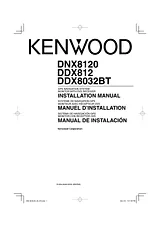 Kenwood DNX8120 Instrução De Instalação