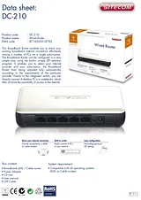 Sitecom Wired Router DC-210 データシート