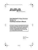 Avaya 555-015-162 Manual Do Utilizador