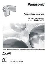 Panasonic SDR-S100 Mode D’Emploi