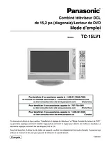 Panasonic TC 15LV1 Operating Guide